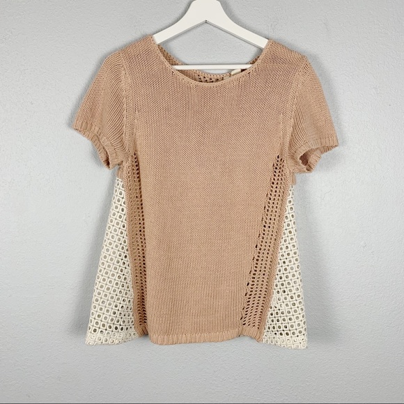 Anthropologie Moth Madeira Eyelet Pullover Top - Picture 6 of 15